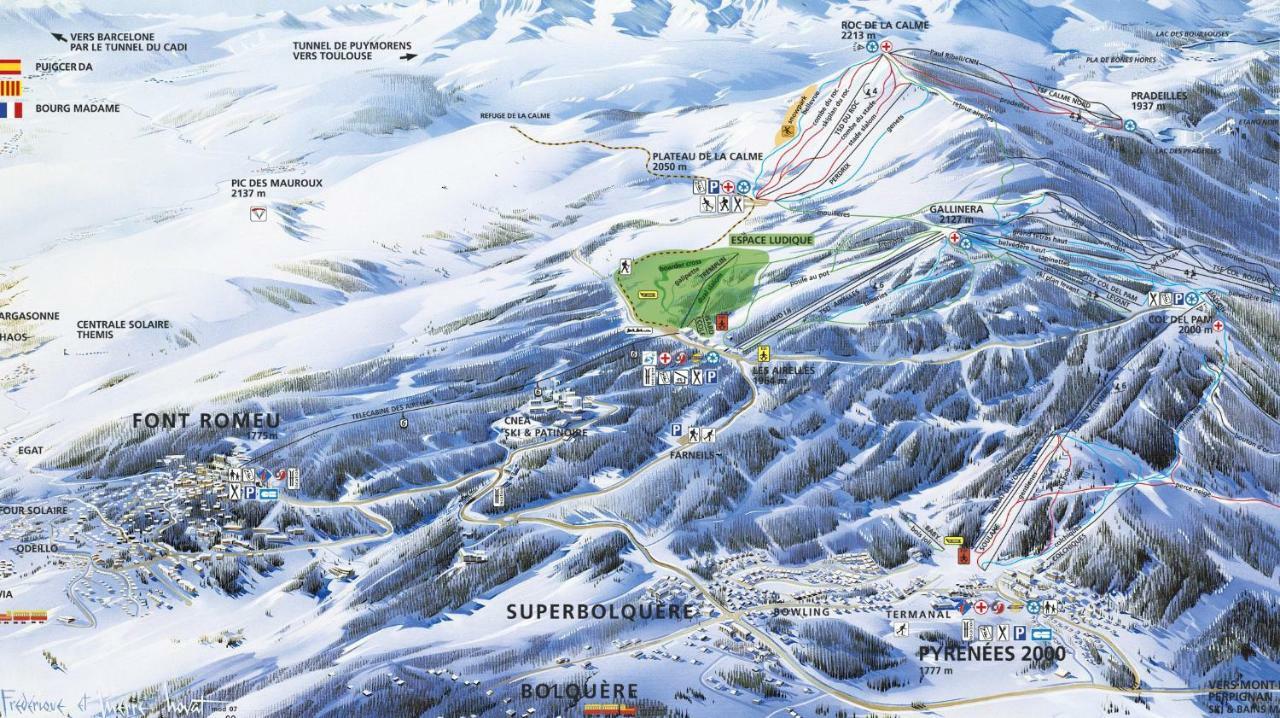 Вилла Chalet Mont Canigo Corneilla-de-Conflent Экстерьер фото